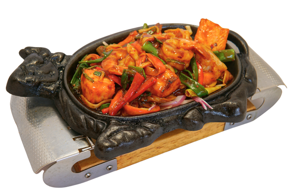 Acılı Karışık Deniz Mahsülü - Sizzling Seafoods