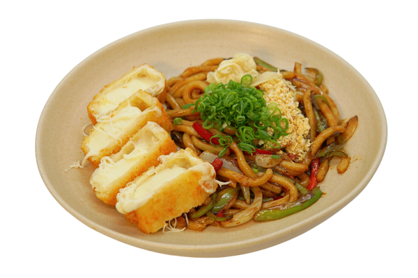 Panelenmiş Kaşarlı Udon - Katsu Chese Udon